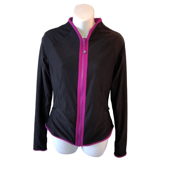 Lululemon Find Your Bliss Women Jacket Gray Sz 6 Black Up Reversible Define - Picture 3 of 11
